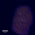 Tiny points of light in a quantum dot