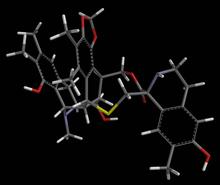 Anti-tumor drug ecteinascidin 743 (ET-743) with hydrogens 04
