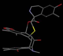 Anti-tumor drug ecteinascidin 743 (ET-743), structure without hydrogens 02
