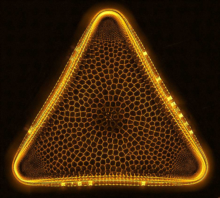 Trigonium diatom